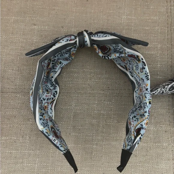 Amazon Black and Orange Patterned Headbands - Picture 5 of 6